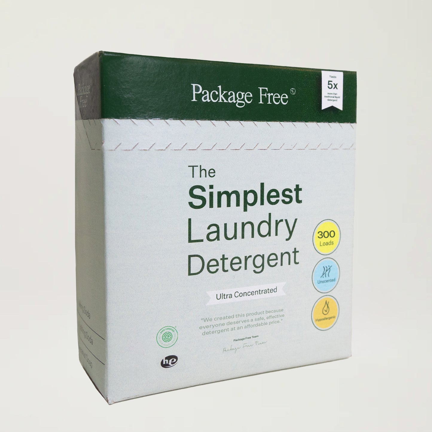 Box Laundry Detergent