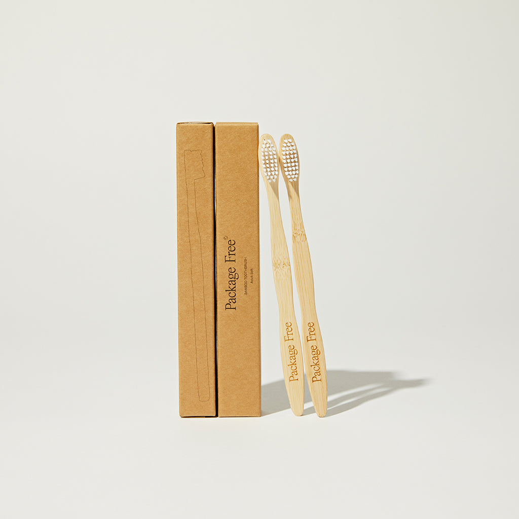 Package Free Adult Toothbrush - 2 pack