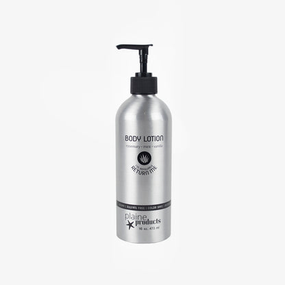 Plaine Products Natural Refillable Body Lotion