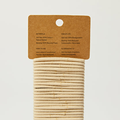 Package Free Package Free Biodegradable Hair Ties Pack